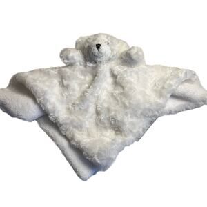 Blankets & Beyond Sherpa Type Teddy Bear Security Lovey Baby Blanket Plush